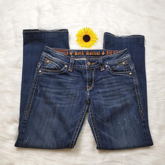 Rock Revival Denim - Rock Revival Women's Patti Boot Dark Wash Jeans 31